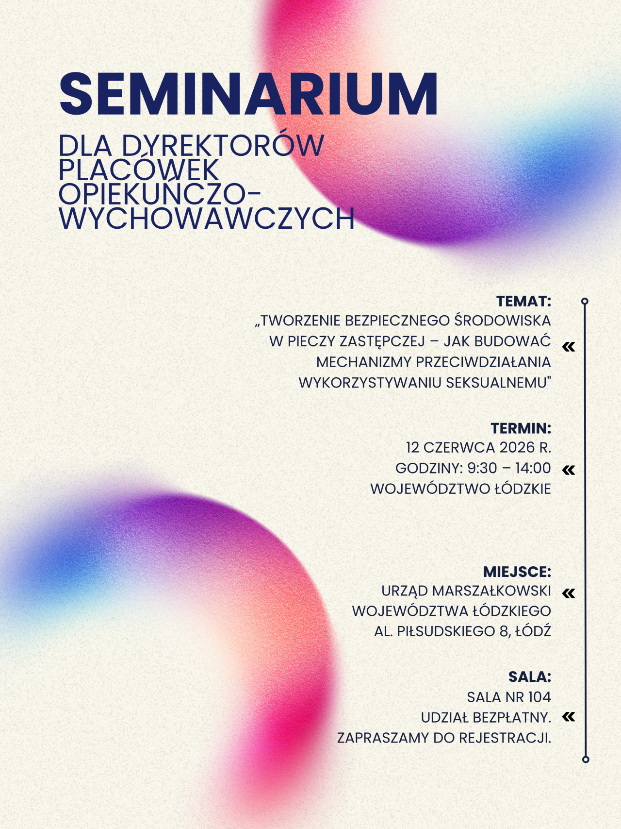 Program seminarium