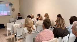 uczestnicy podczas prelekcji w Mławie