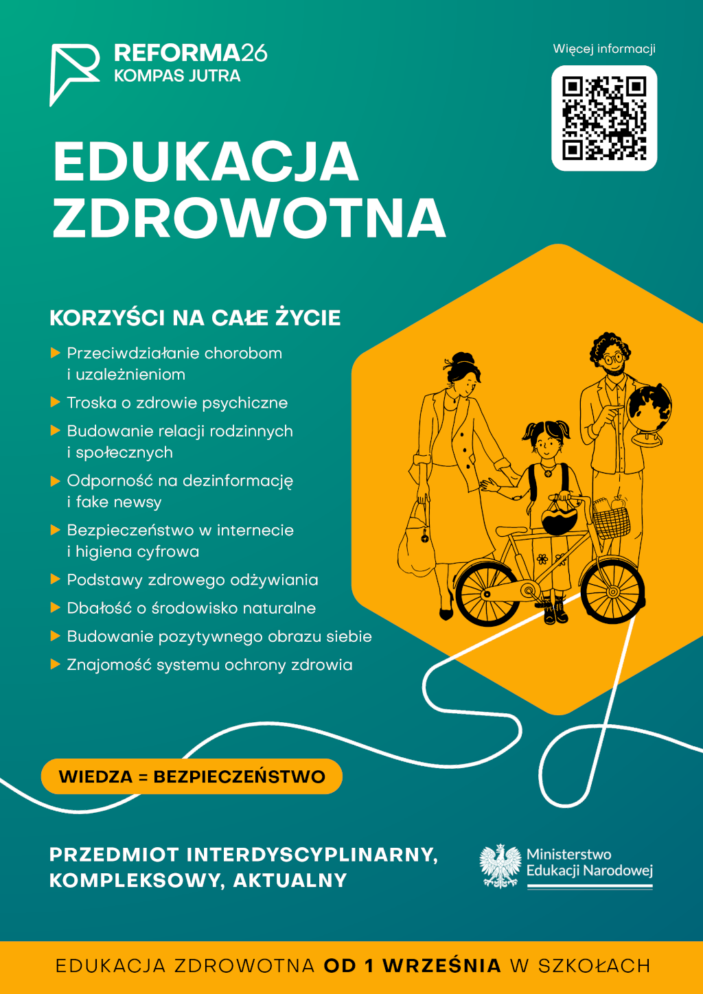 Edukacja zdrowotna – nowy przedmiot w szkole – Korzyści na całe życie